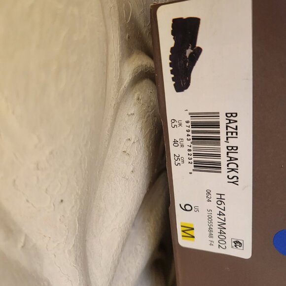 Franco Sarto Black Glitter Loafers - Picture 3 of 13